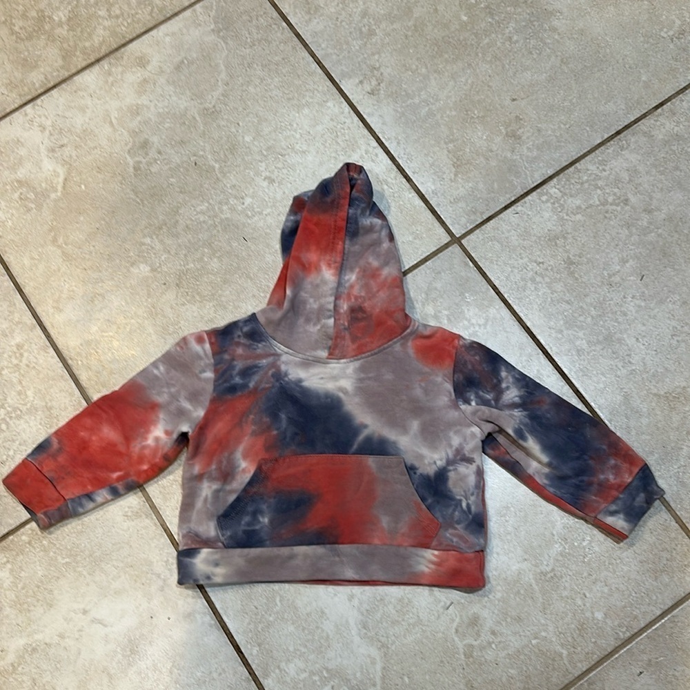 Lola & The Boys Tie-Dye Hooded Sweatshirt 2 Hoodie